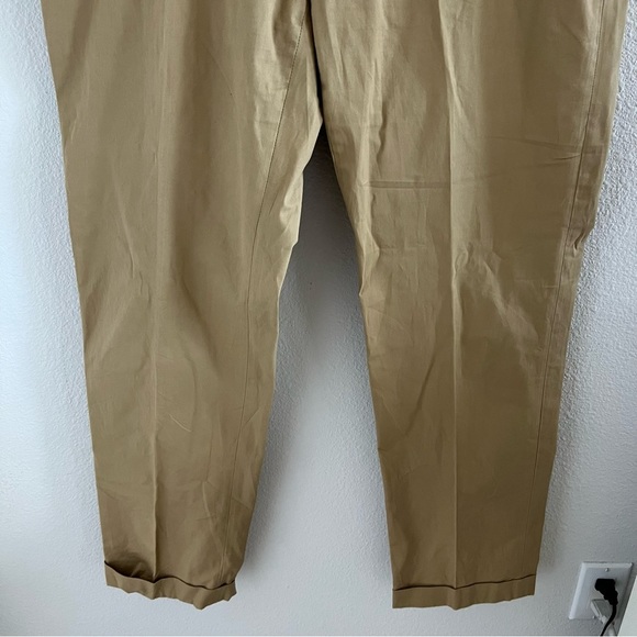 Lands' End Men's Tailored Fit Classic Clothing Khaki Pants Uniform Office Casual - Picture 6 of 11